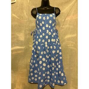 Universal Thread sz Small womens Floral  sundress Blue